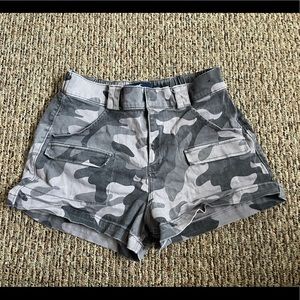 Hollister ultra high rise mom shorts